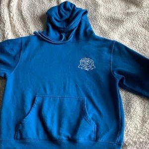Obey blue & white hoodie :))